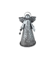 Nouvelles décorations de Noël en métal de luxe, anges suspendus, ornements féériques pour arbre, figurines de fête, décorations pour la maison et les fêtes
