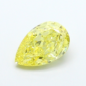 Diamante Suelto Amarillo Intenso y Brillante, de Alta Calidad, Cultivado en Laboratorio, Tipo 2A, para Colección de Joyería - Product Image 1