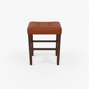 เก้าอี้บาร์ เก้าอี้เคาน์เตอร์ เก้าอี้บาร์หนัง PU แบบไม่มีพนักพิง เก้าอี้เคาน์เตอร์หุ้มเบาะ เก้าอี้บาร์ PU สไตล์โมเดิร์น เก้าอี้บาร์ครัวแบบไม่มีพนักพิง - Product Image 1