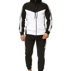 ชุดวอร์มผู้ชายสำหรับฤดูหนาว ผ้าโพลีเอสเตอร์/คอตตอน ระบายอากาศ กันลม ซับเหงื่อ ดีไซน์ทันสมัย เหมาะสำหรับวิ่งแบบสบายๆ  สามารถปรับแต่งสีและโลโก้ได้ - Product Image 6