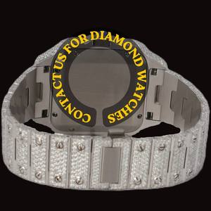 Reloj Hip Hop para Hombre, Totalmente Cubierto de Diamantes, Correa de Eslabones Cubanos, de Lujo, para Fiestas y Eventos, Disponible a un Precio Accesible - Product Image 3