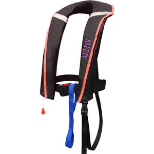 Gilet de sauvetage gonflable manuel pour adultes, profil bas, PFD jusqu'à 330 lb, supporte jusqu'à 330 lb - Product Image 1