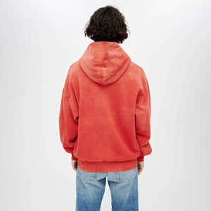 Sweat-shirts pour hommes effet délavé, 100% coton molletonné, respirant, léger, confortable, sur mesure, grandes tailles - Product Image 2