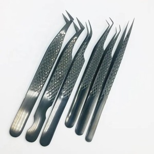Pinces à sourcils en acier inoxydable de précision, pointe personnalisée, écologiques, durables, modernes, pour artistes professionnels en maquillage des sourcils - Product Image 2