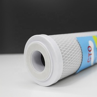 Filtro de carbono CTO de 10-40 pulgadas Bloque de filtro de agua de varilla de carbono comprimido de alto valor de yodo para olores anormales