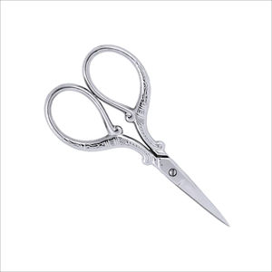 Grandes ciseaux en acier inoxydable en forme d'oiseau grue pour broderie et travaux manuels - Product Image 3