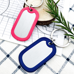 Porte-clés porte-chien en métal personnalisé, Marktex - Product Image 6