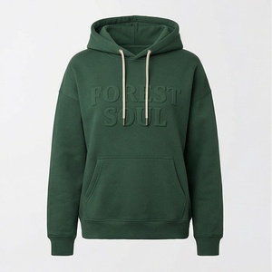 Sudaderas con Capucha de Invierno para Mujer, Personalizadas con Estampado 3D en Relieve, de Algodón y Poliéster, con Logotipo Impreso en Espuma, Unisex, Estilo Urbano - Product Image 1