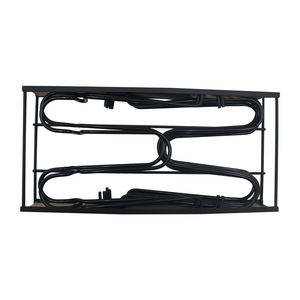 Étagère de rangement de cuisine murale à double niveau en fer commercial, construction durable résistante à la rouille, taille et forme personnalisées - Product Image 3