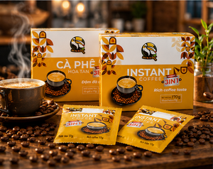 Aeroco Bitter Taste Caffeinated <b>Instant</b> <b>Coffee</b> 3in1 Sugar Non-Dairy Creamer 17g Sachets (10 Pack) 170g Box OEM/ODM Available - Product Image 1