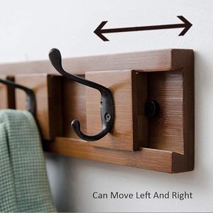 Premium Wooden Wall Hanger Cheap Rate Elegant Wall <b>Hooks</b> for Entryway Bedroom and Home Decor - Product Image 2