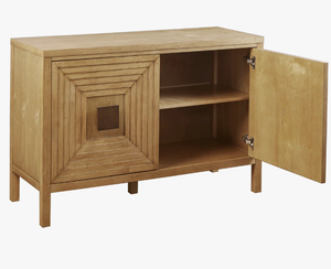 ตู้โชว์ไวน์ 2 ประตูสุดหรูสำหรับบาร์ในบ้าน พร้อมชั้นวางปรับระดับได้ สไตล์ยุโรปดั้งเดิม เฟอร์นิเจอร์ตกแต่งบ้าน - Product Image 2