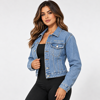 Vestes en jean de haute qualité, déchirées et usées, à manches longues, respirantes, couleur unie, fabrication OEM ODM