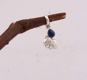 Colgante de Lapislázuli Natural, Plata de Ley 925, Joyería al por Mayor, Collar de Piedra Preciosa Azul Real Intenso para Mujer, Hecho a Mano - Product Image 4