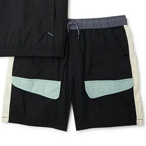 Wholesale Men Outdoor <b>Running</b> Windproof <b>Jacket</b> and Shorts <b>Lightweight</b> Streetwear Mens Nylon Windbreaker Shorts Sets For Men - Product Image 3