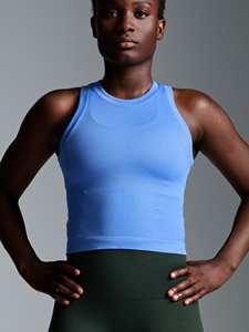 Débardeur en coton sur mesure pour femme – Gilet d'entraînement respirant de haute qualité pour l'été et le quotidien - Product Image 4