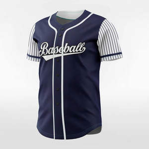 Nueva Camiseta de Béisbol Sublimada de Poliéster para Hombre, Personalizada, de Color Sólido, con Logotipo Personalizado, Camiseta Deportiva - Product Image 6