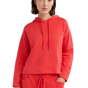 Sudadera Corta con Capucha Tie Dye para Mujer, Manga Larga, Tejido de Algodón, Informal, para Primavera - Product Image 6