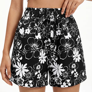 Shorts de Playa para Mujer Oem/odm, Material de Poliéster, Cintura Elástica de Larga Duración, Secado Rápido, Ajuste Cómodo - Product Image 2