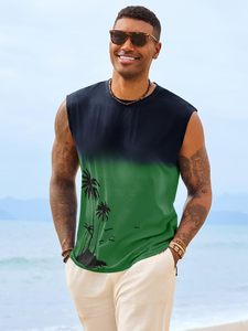 Custom Sublimation Tank Tops For Men Custom Your Own Design 100% Polyester Cool Sublimated Casual <b>Running</b> Vest Gym <b>Singlet</b> Tops - Product Image 2