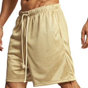 Pantalones cortos de malla de poliéster para hombre, los más vendidos, de excelente ajuste, flexibles y transpirables. - Product Image 5