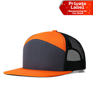 Gorra Snapback de 5 Paneles con Etiqueta Privada Personalizada, Gorra con Malla Trasera, Venta al por Mayor, Gorra Snapback Estructurada de 5 Paneles con Gráficos Personalizados - Product Image 1