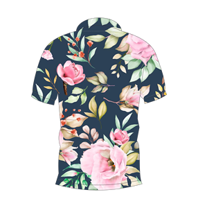 Chemise hawaïenne à manches courtes pour homme, imprimé floral tropical personnalisé, décontractée, pour l'été, la plage et les stations balnéaires, fabricant et fournisseur - Product Image 2