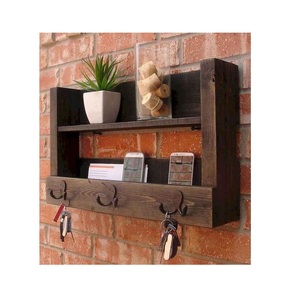 Porte-clés en bois artistique pour l'organisation de la maison, conçu pour compléter les espaces d'entrée avec un attrait décoratif pratique - Product Image 4