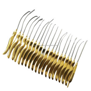 Juego de Disectores para Lifting Facial y de Cejas de Calidad Premium, 20 Piezas, Instrumentos de Cirugía Plástica de Acero Inoxidable - Product Image 2