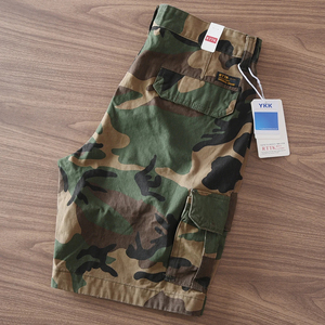 กางเกงขาสั้นคาร์โก้ลำลองสำหรับผู้ชายใส่เล่นกีฬาช่วงฤดูร้อน ผ้าฝ้าย 100% ระบายอากาศได้ดี แห้งเร็ว เป็นมิตรกับสิ่งแวดล้อม สำหรับวัยรุ่น ปรับแต่งได้ - Product Image 3