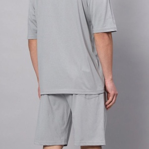 Conjunto de Camiseta y Pantalones Cortos para Hombre Prime Power, Venta al por Mayor, Color Sólido, Casual, Verano, Ecológico, 100% Algodón, Fábrica OEM ODM - Product Image 3