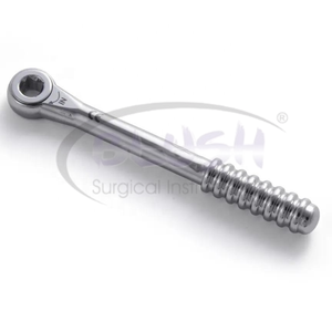 Orthopedic Surgical Ratchet Wrench Manual Stainless Steel Instrument CE Certified Class I By <b>Blush</b> Surgical - Product Image 2