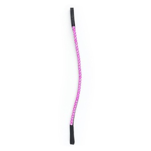 Bandeau en cuir de haute qualité avec cristaux Mega Bling pour chevaux, produits et accessoires équestres haut de gamme à bas prix - Product Image 3