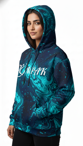 เสื้อฮู้ดดี้ทรงโอเวอร์ไซส์สไตล์ลำลองเท่ๆ สำหรับทุกเพศ พิมพ์ลายแบบซับลิเมชั่นเต็มตัว เหมาะสำหรับคอลเลคชั่นสตรีทแวร์แนวเมือง - Product Image 5