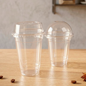 Gobelets jetables QUANG QUAN en PP à paroi simple de 95 mm, 16-24 oz, pour boissons à emporter, café froid et thé - Product Image 1
