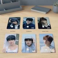 RIIZE Photo Card Set EZL CARD II avec Shotaro, Eunseok, Sungchan et autres cartes de collection en acrylique sur le thème de la pop music, Corée du Sud