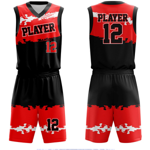 Premium Breathable Basketball Uniform Stylish Sublimation Team Uniforms Trending Printed Design Basketball Jerseys - Product Image 3