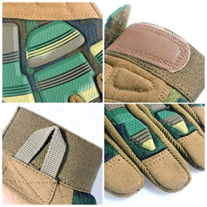 ถุงมือมอเตอร์ไซค์หนังสำหรับกีฬากลางแจ้ง ปั่นจักรยาน อุ่น กันน้ำ ระบายอากาศได้ดี กันลื่น สำหรับทุกเพศ เหมาะสำหรับขี่ในฤดูหนาว - Product Image 4