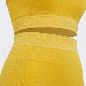 Conjunto de Yoga sin Costuras de Secado Rápido para Mujer, Sujetador Deportivo Reversible, Leggings Transpirables, Ropa Deportiva, Color Personalizado - Product Image 5