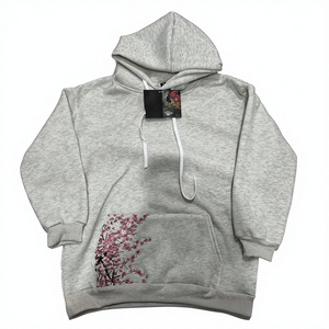 Sudaderas Ligeras para Hombre con Bordado, 100% Algodón, Felpa Lisa Teñida, Hechas a Medida, Alta Calidad - Product Image 1