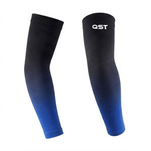 Manchons de compression personnalisés pour hommes, protection UV, pour activités sportives, course à pied, cyclisme, golf et basketball - Product Image 1