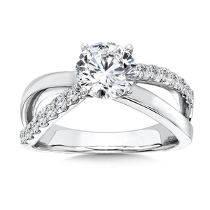 Bague de mariage en diamant de laboratoire de 1,50 ct, clarté VS1, couleur F, taille ronde, certifiée IGI, or blanc 14 carats, solitaire, accent pour femme - Product Image 3