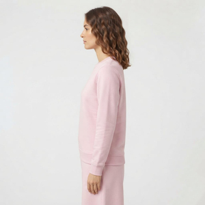 Sudadera de Forro Polar de Manga Larga para Mujer de la Mejor Calidad, Corte Regular, Cuello Redondo, Decoración Personalizada, Ropa Casual - Product Image 4