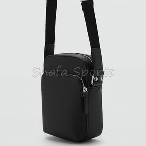 Bolso Bandolera de Cuero Genuino para Hombre, Correa Ajustable, Pequeño, para Uso Diario y Viajes, Bolso Mensajero - Product Image 3