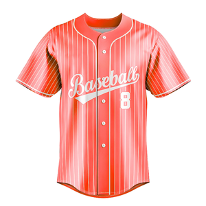 Uniforme de Béisbol Personalizable de Alta Calidad al por Mayor, Transpirable, para Equipos, 100% Poliéster, Impresión Digital, Ideal para Verano - Product Image 5