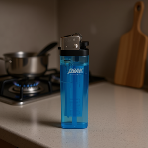 QBAK Electronics <b>Lighters</b> Transparent 8.1cm X 2.3cm Electric Arc Kitchen Use - Product Image 3