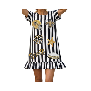 Camiseta de Lentejuelas con Volantes sin Mangas para Mujer, Diseño Personalizado, Simple y Elegante, para el Día del Partido, Transpirable - Product Image 2