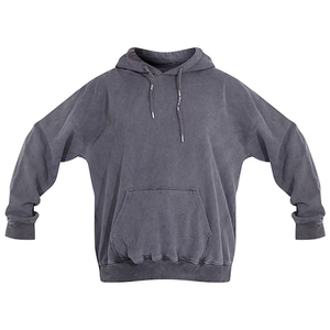 Sudadera con Capucha para Mujer, Diseño Moderno, Lavado Ácido, Estilo Casual, Hombros Caídos, Ropa Urbana para Invierno, Venta al Por Mayor, Estilo Vintage - Product Image 1