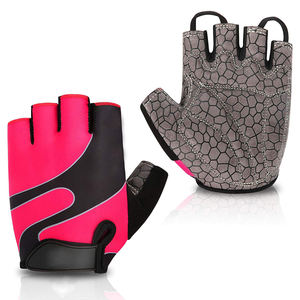 AIFRAN SPORTS OEM Custom Men's Winter Half Finger Cycling <b>Gloves</b> High Quality Beautiful Designs Impact Protection Breathable - Product Image 4