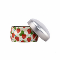 Boîte en métal de qualité alimentaire écologique avec logo personnalisé pour l'emballage de cadeaux